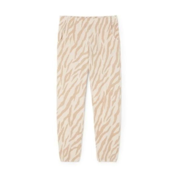 MONROW Zebra Chill Jogger Sweatpants - NWT - Size XS - Picture 3 of 4